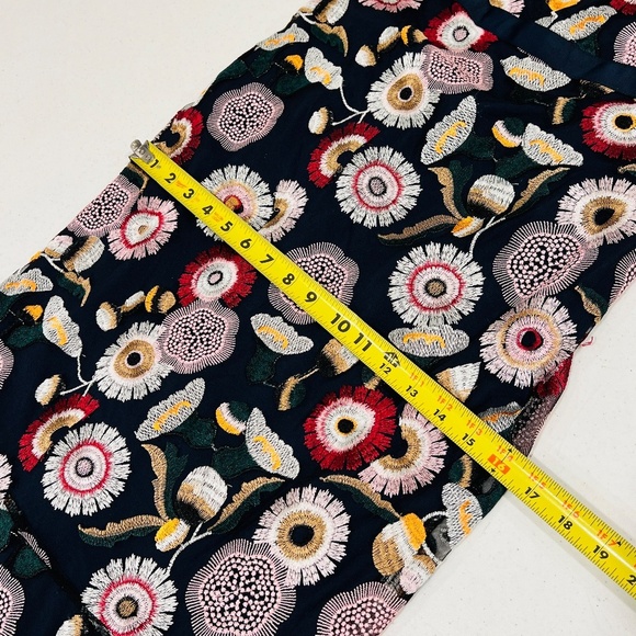 NWT Sam Edelman Helium Floral Embroidered Off the Shoulder Dress - Picture 4 of 9